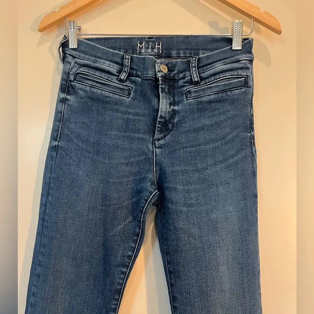 MiH Marrakesh High Rise Kick Flare Boho Western  Cowgirl Jeans sz 28